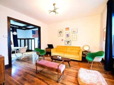 Luxe Mid-Century Styled Historic Townhouse #2