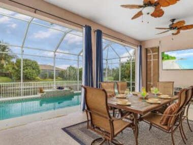 Waterfront Paradise with Heated Pool, Kayaks, & Game Room Villa Cape Paradise Roelens Vacations