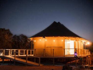 Stunning Mountain View Luxury Safari Tent Retreat