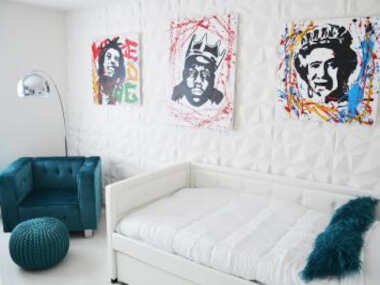 Fun Twin Bed Small Studio In Hollywood 27-2