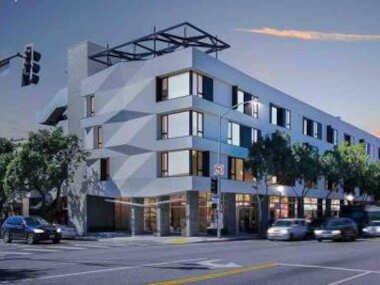 Rose in West Hollywood (parking, gym, rooftop)