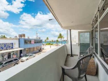 The Purple Pelican Beachfront with Ocean Balcony Unit 5