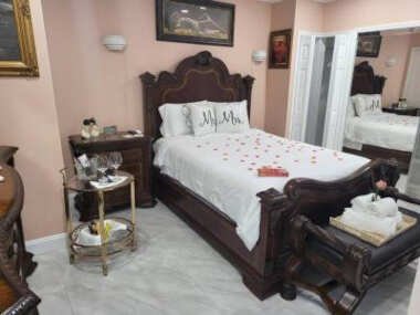 Luxury romantic and cozy space.