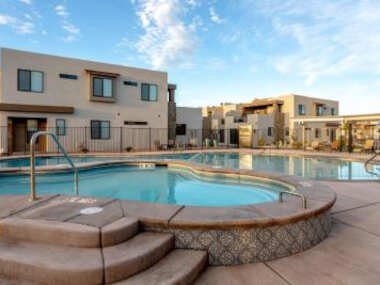 West of Zion combined 9 bedroom w- Private Hot Tubs 2391-2387