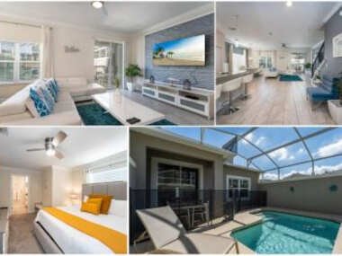 Awesome 5 br townhome with pool by Disney