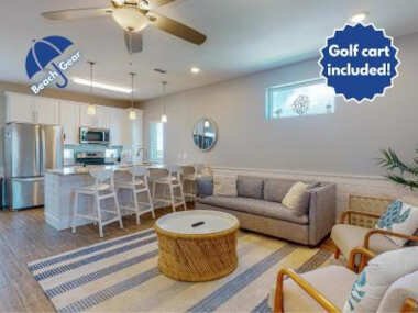 Close to Beach, Costa Palmera, Golf Cart for Entire Stay, Shared Heated Pool