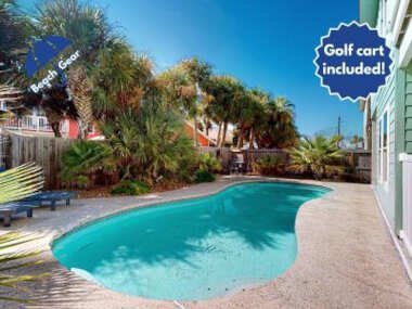 MA618 Well Appointed 3 Bedroom Home, Private Pool, Golf Cart Included