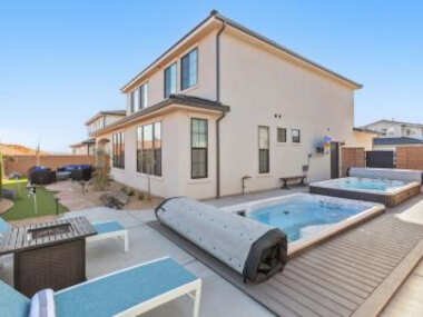 1308 Luxury Private Swim Spas, Putting Green, Ping Pong Table, and Game Room